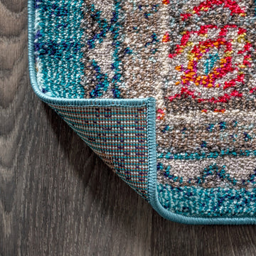 Kristina bohemian Flair Boho Vintage Medallion Area Rug